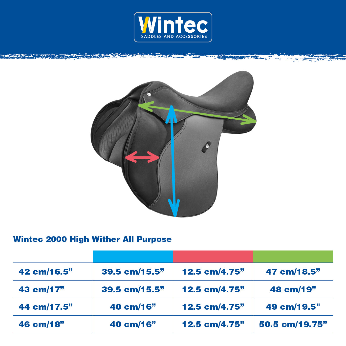 Wintec 2000 High Wither All Purpose