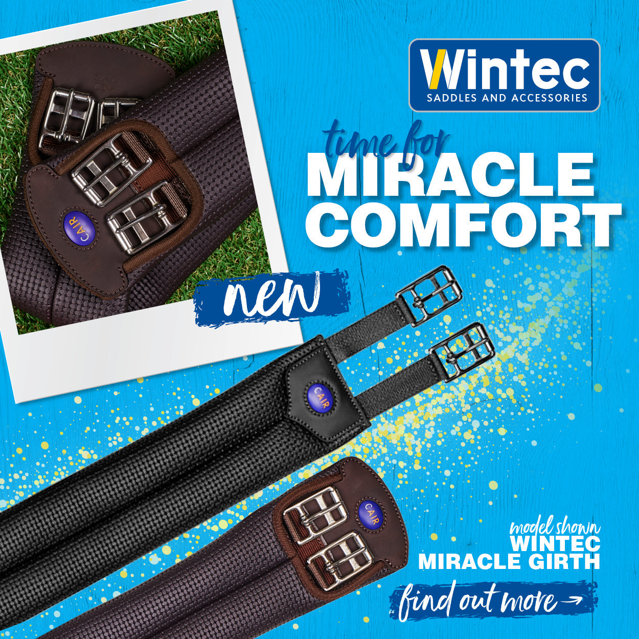 Wintec Miracle Girth (short)