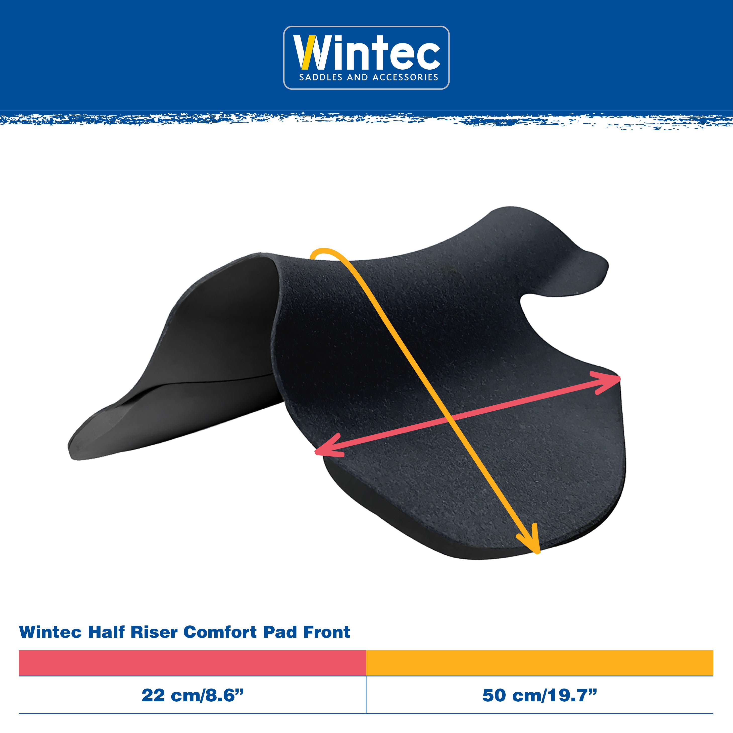 Wintec Half Riser Comfort Pad Front